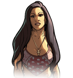 Personaje femenino de GTA